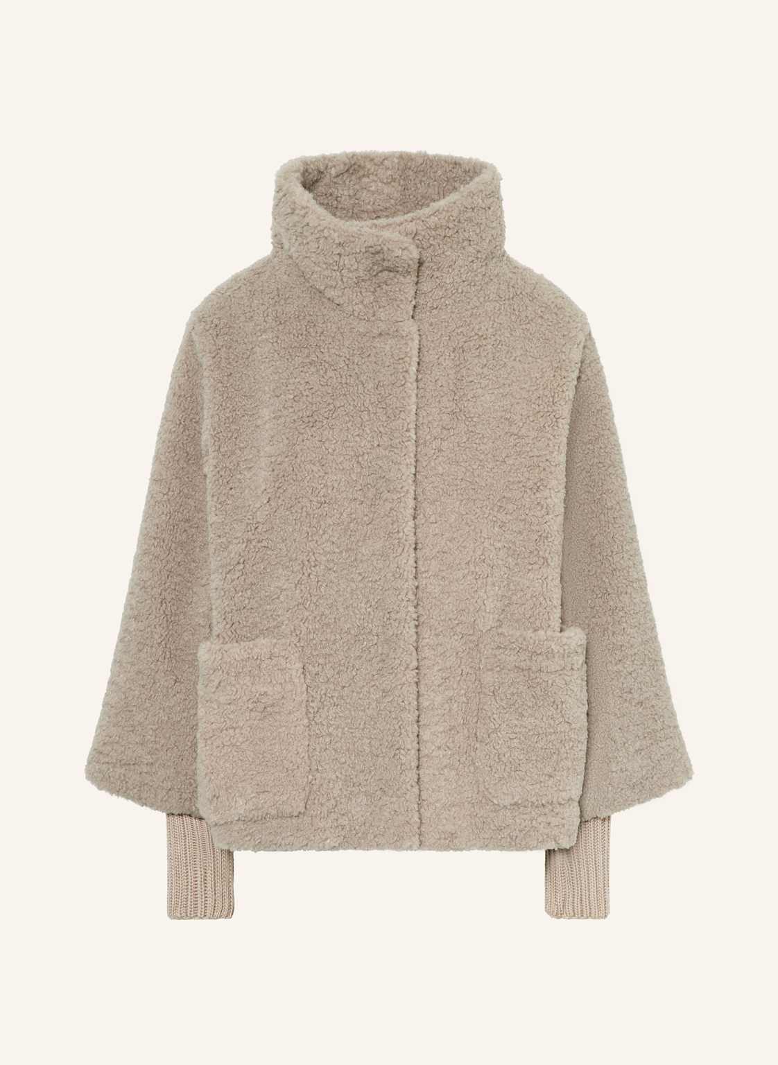 White Label Teddyfell-Jacke beige von White Label