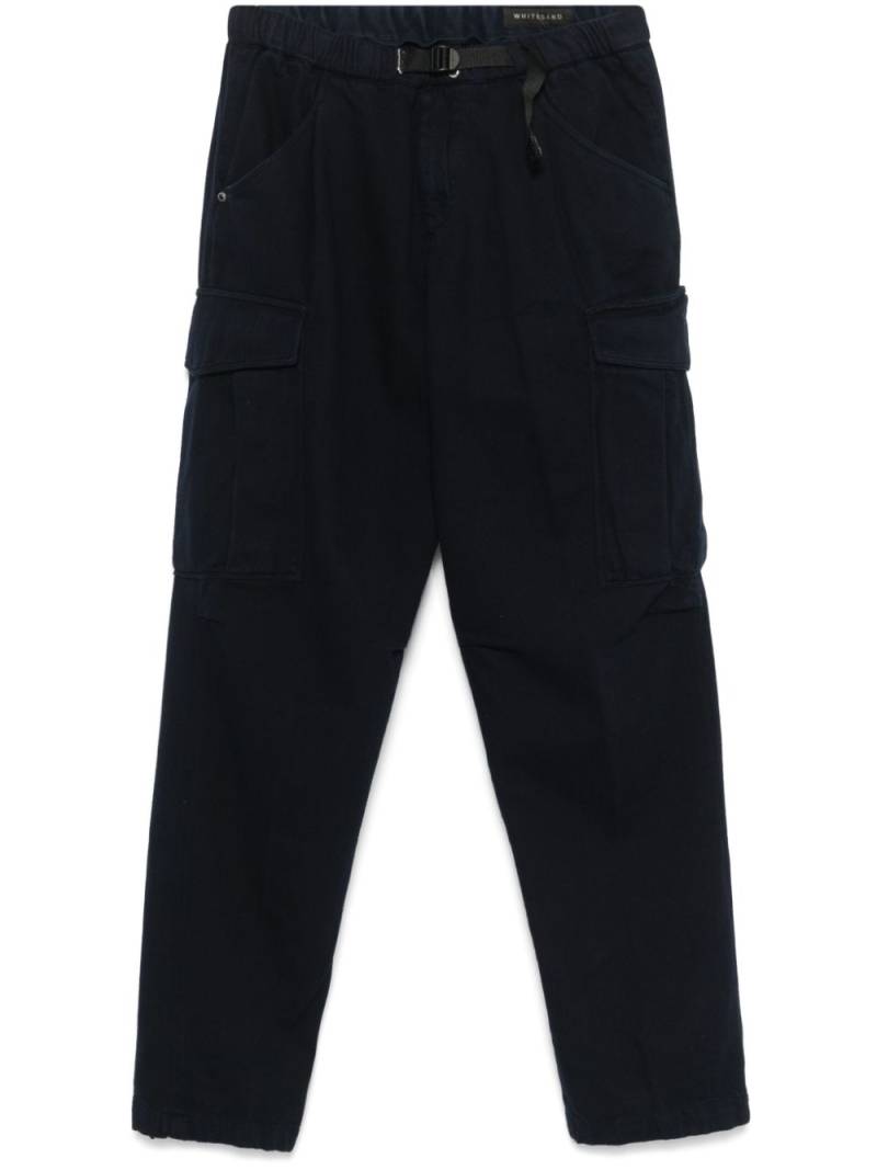 White Sand belted cargo pants - Blue von White Sand