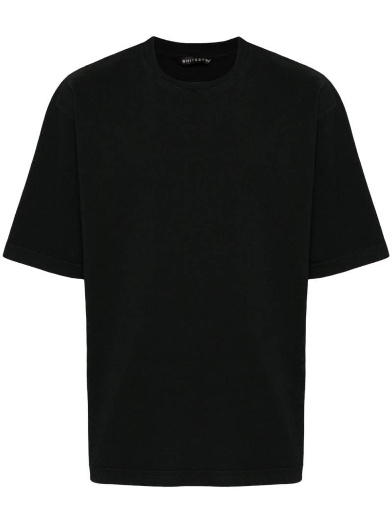 White Sand cotton T-shirt - Black von White Sand