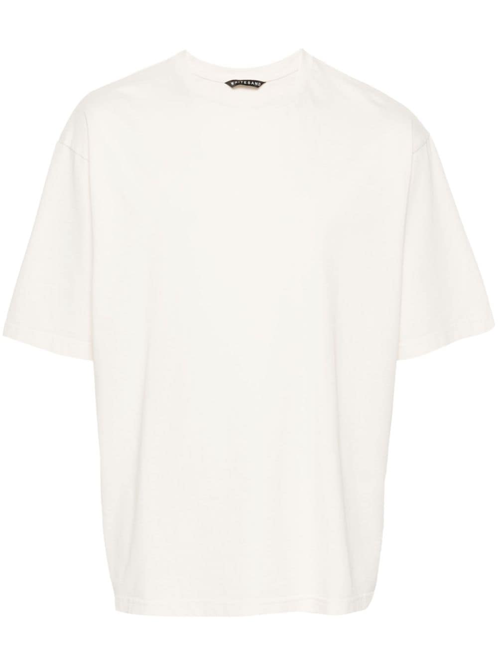 White Sand cotton T-shirt - Neutrals von White Sand