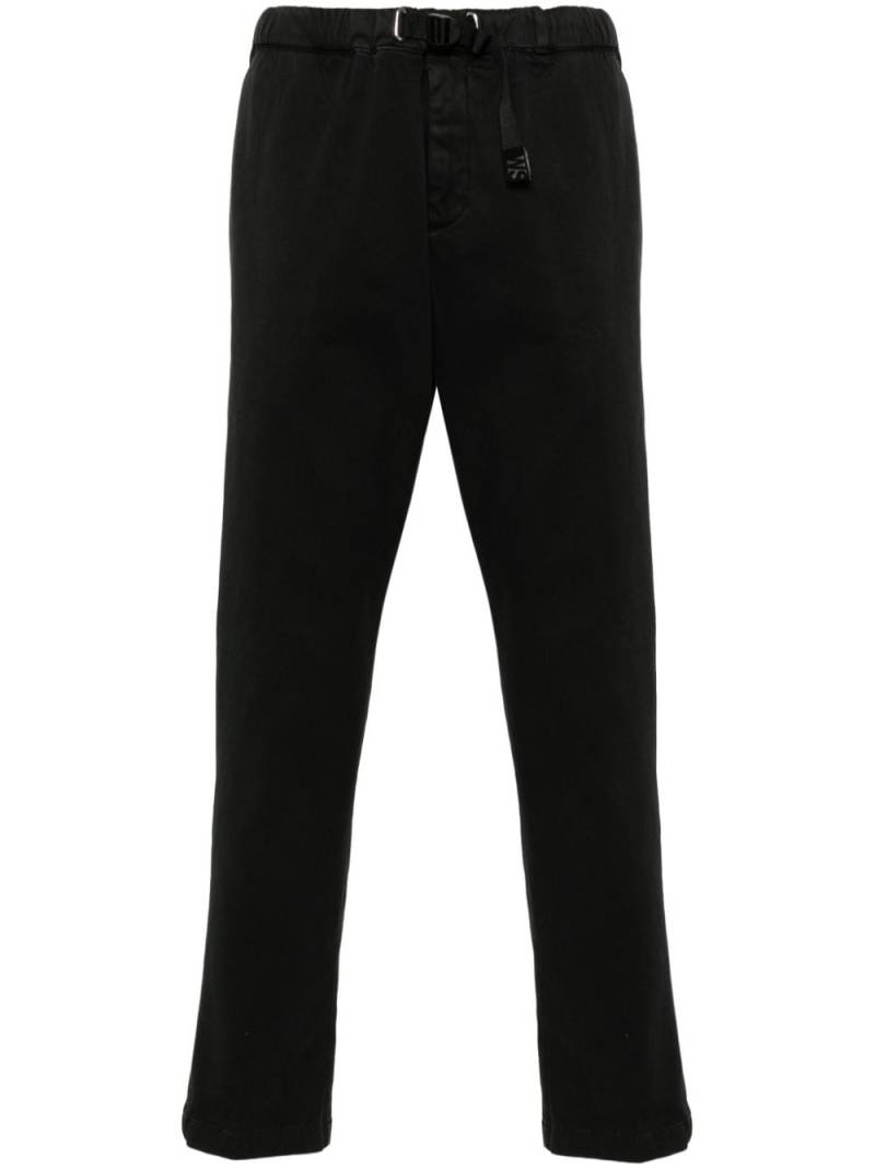 White Sand tapered-leg trousers - Black von White Sand