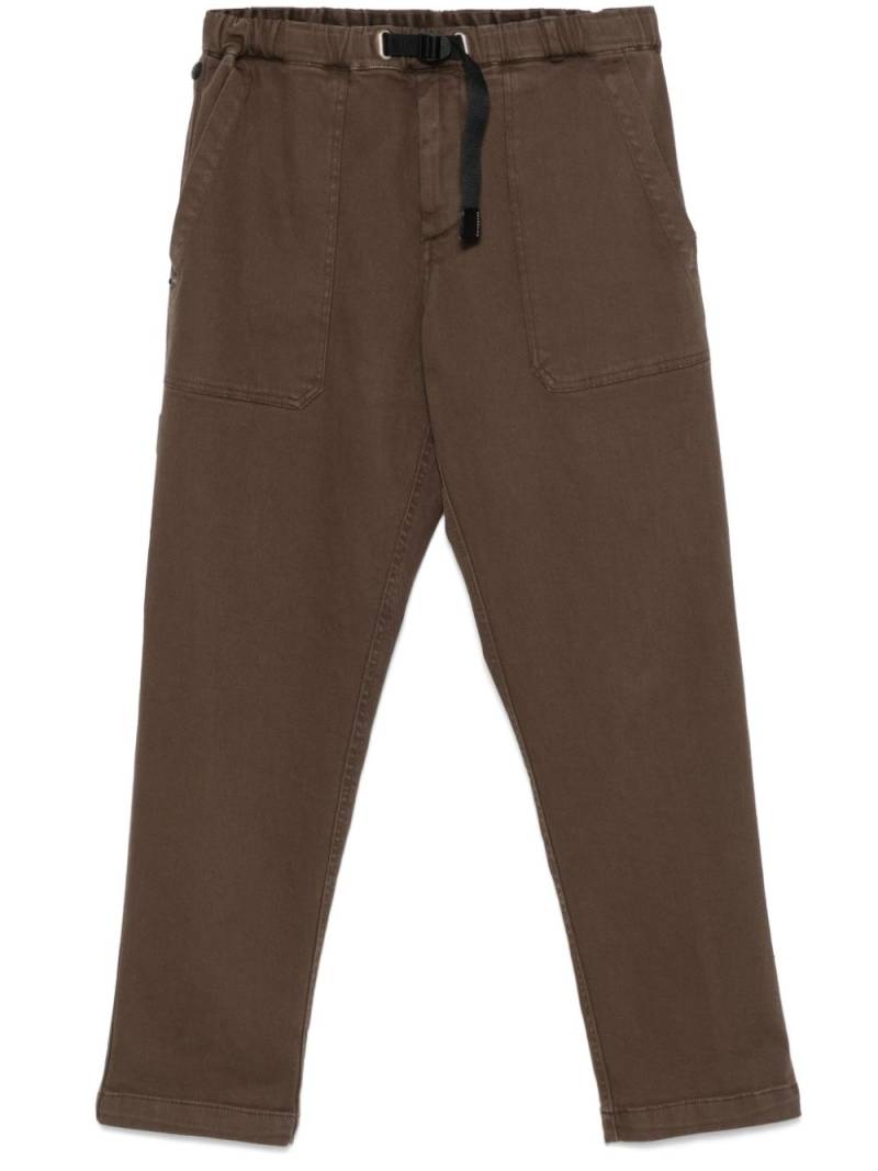 White Sand tapered trousers - Brown von White Sand