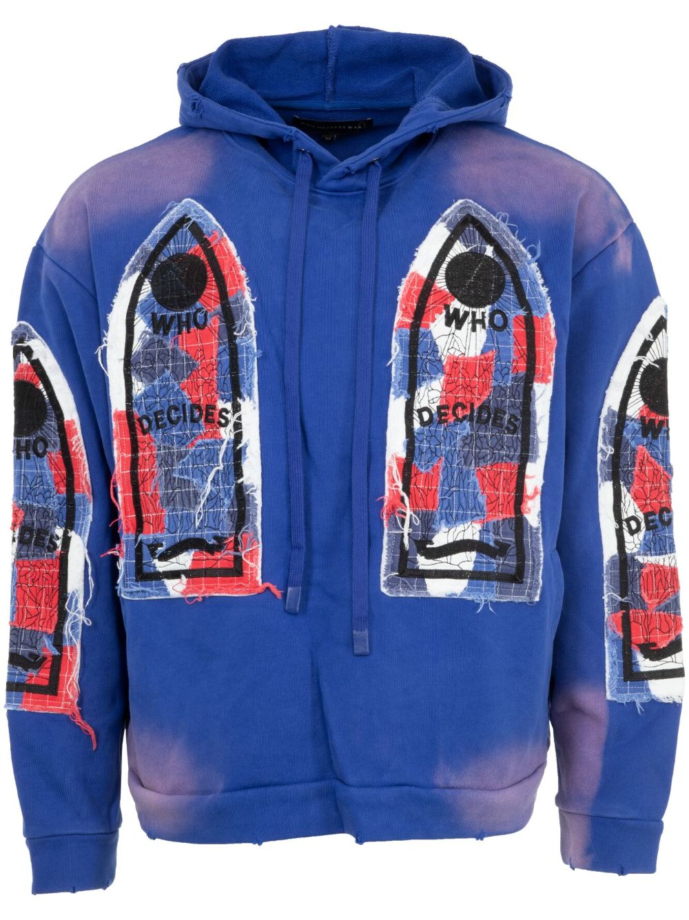 Who Decides War Glory Fabricated hoodie - Blue von Who Decides War