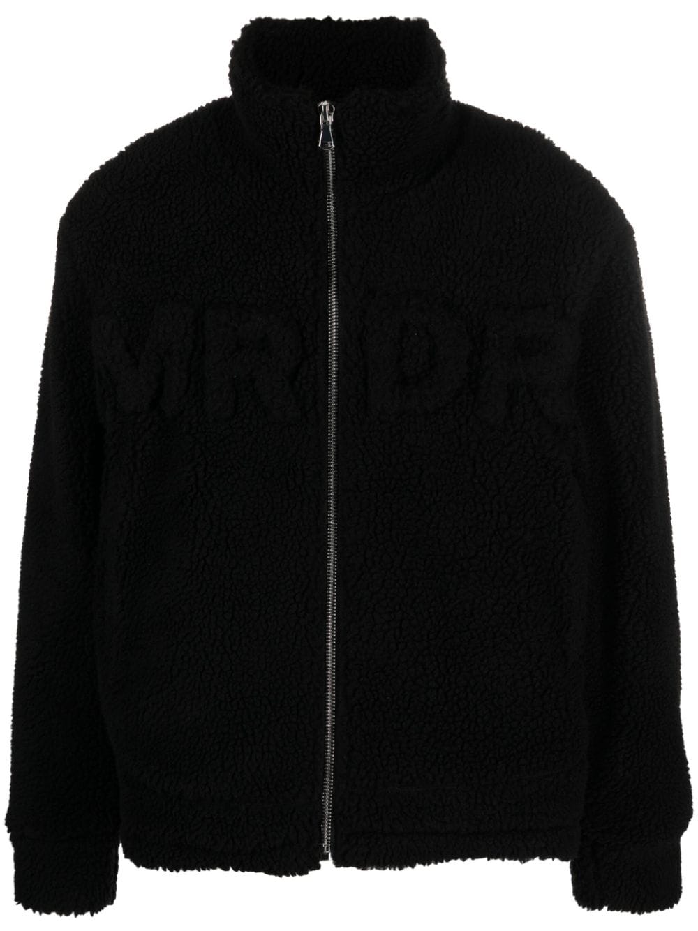 Who Decides War MRDR fleece zip-up jacket - Black von Who Decides War