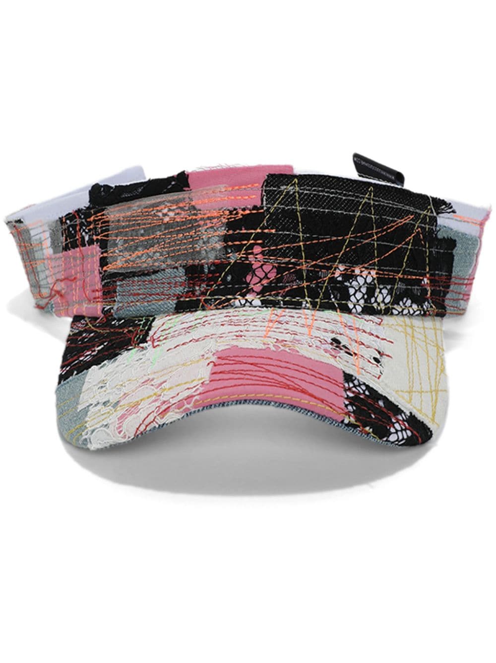 Who Decides War x Pale USA cotton visor - Pink von Who Decides War