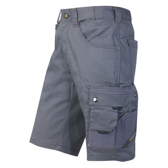 Wikland Damen Shorts mit Jeansknopf, grau, 40 von Wikland