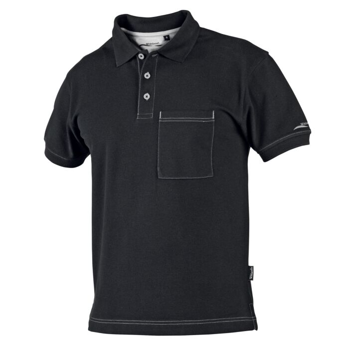 Wikland Polo-Shirt schwarz, XXL von Wikland