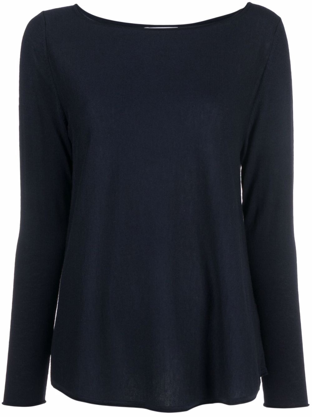 Wild Cashmere Anita long-sleeve knitted jumper - Blue von Wild Cashmere