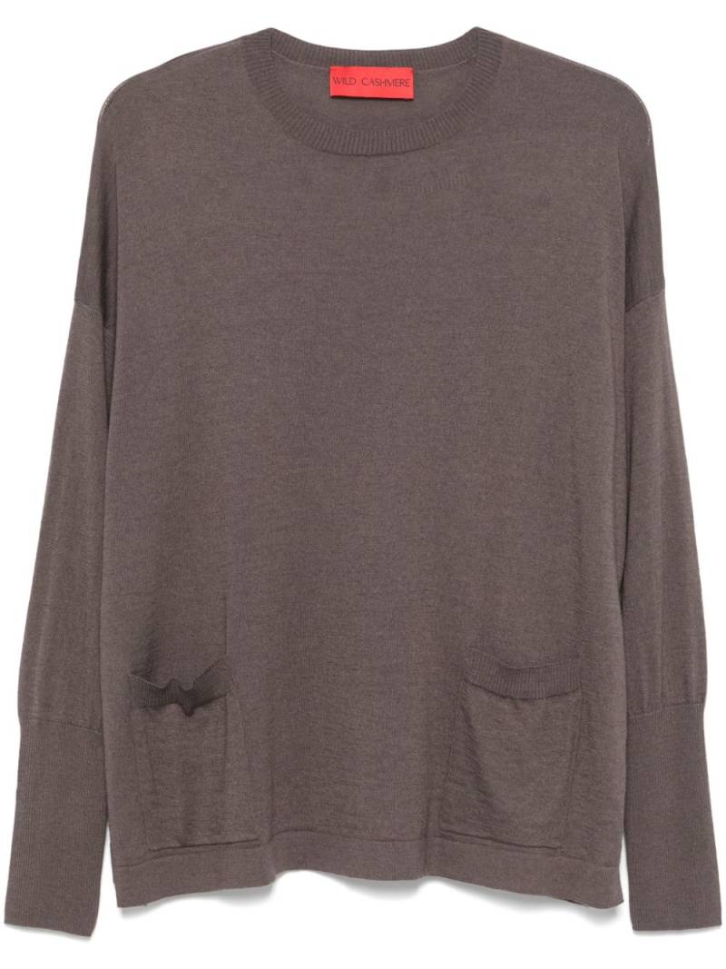 Wild Cashmere Caroline sweater - Brown von Wild Cashmere