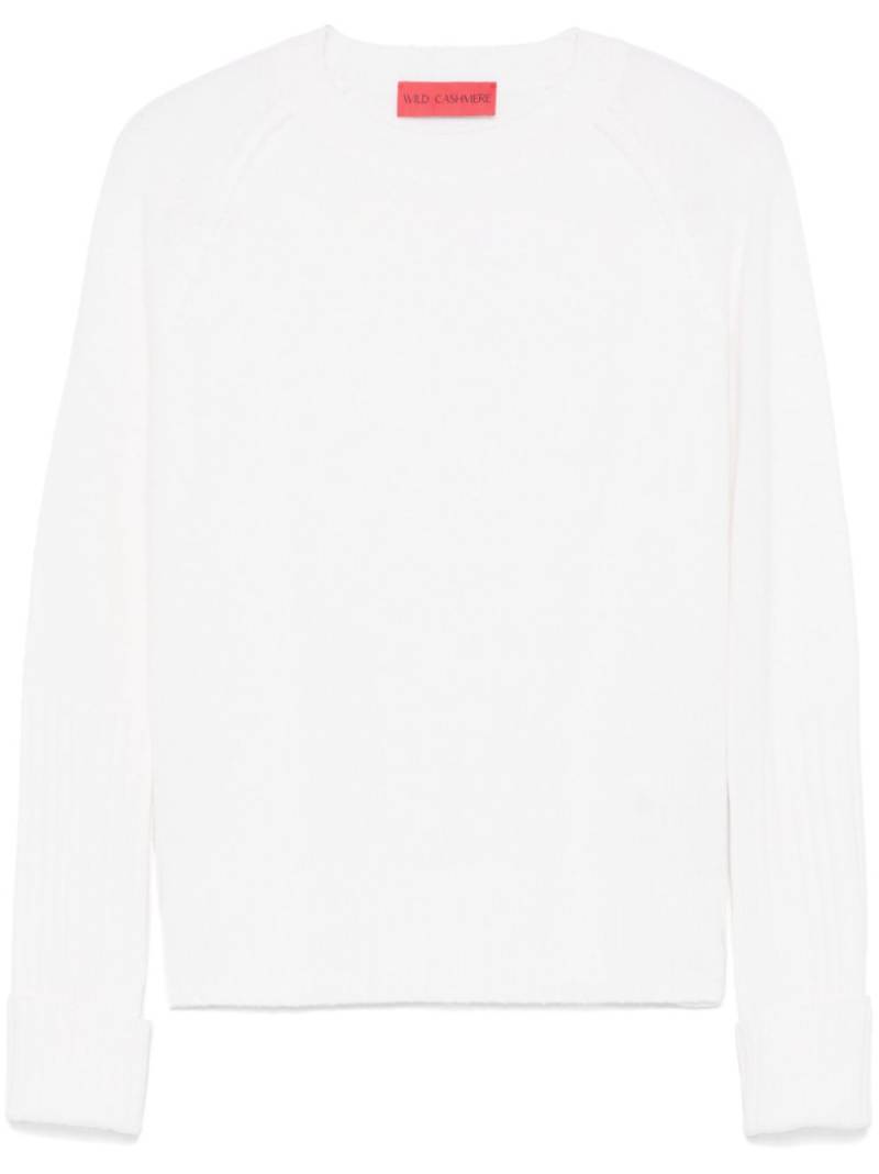 Wild Cashmere Rosa sweater - White von Wild Cashmere