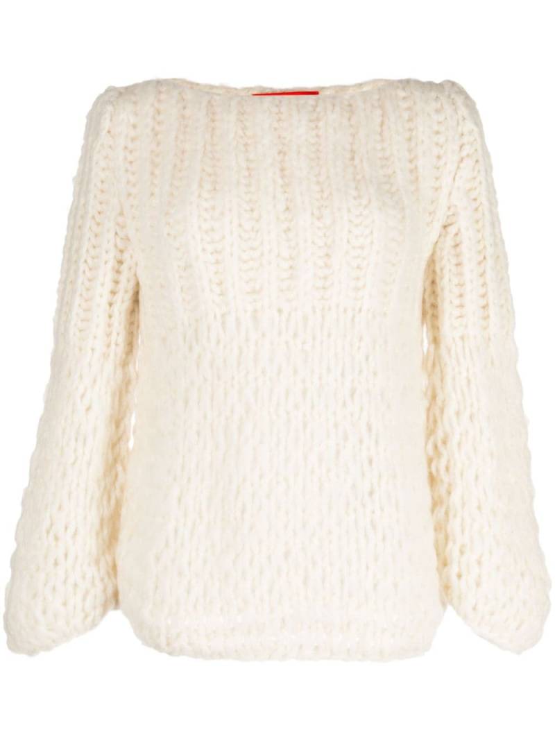 Wild Cashmere Xenia chunky-knit cashmere jumper - White von Wild Cashmere