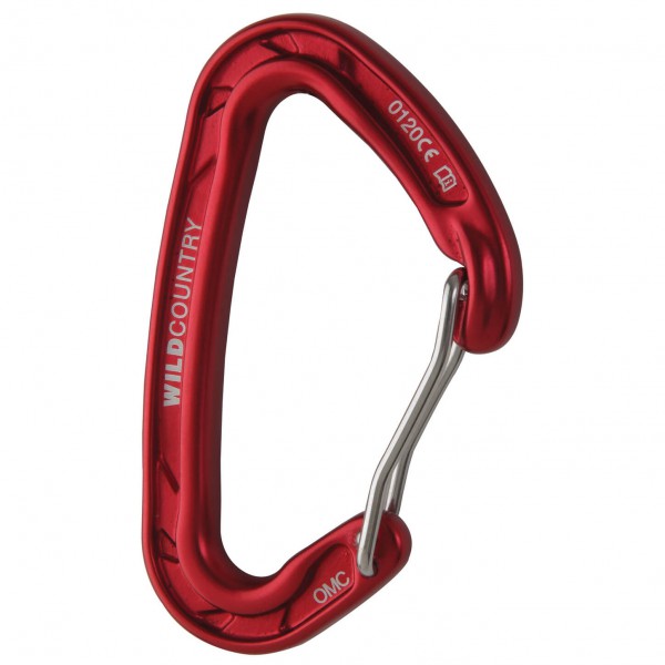 Wild Country - Astro - Schnappkarabiner Gr Single rot von Wild Country