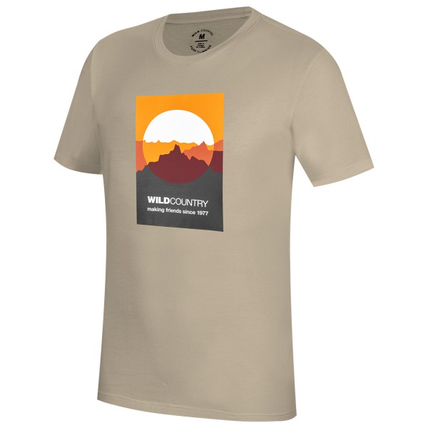 Wild Country - Flow - T-Shirt Gr L beige von Wild Country