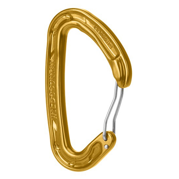 Wild Country - Helium 3.0 - Schnappkarabiner Gr Single gelb von Wild Country