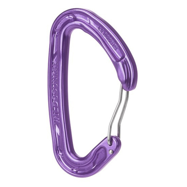 Wild Country - Helium 3.0 - Schnappkarabiner Gr Single lila von Wild Country