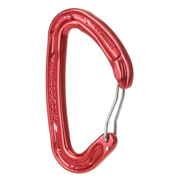 Wild Country - Helium 3.0 - Schnappkarabiner Gr Single rot von Wild Country