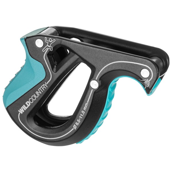 Wild Country - Movement Belay Device - Sicherungsgerät schwarz/ turquoise von Wild Country