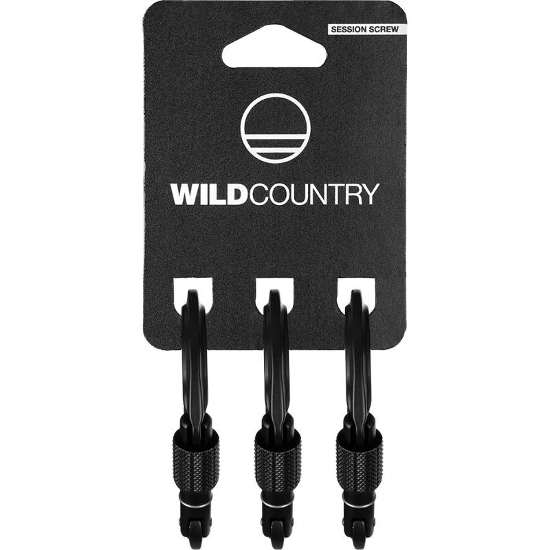 Wild Country Session Screw Gate Karabiner 3er-Pack von Wild Country