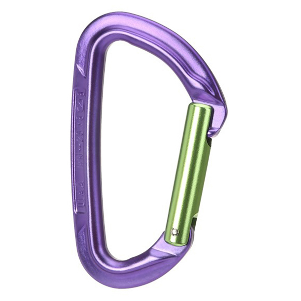 Wild Country - Session Straight Gate - Schnappkarabiner lila;schwarz von Wild Country