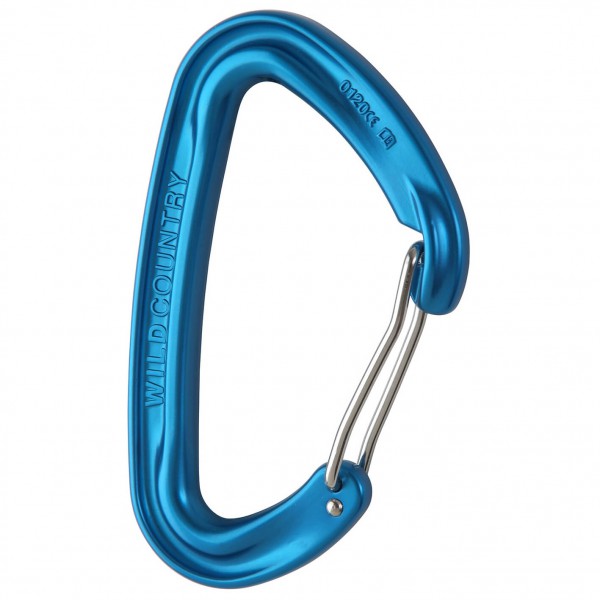 Wild Country - Wildwire 2 - Schnappkarabiner Gr 1-Pack blau von Wild Country