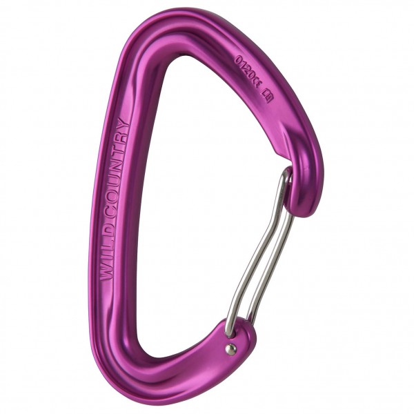 Wild Country - Wildwire 2 - Schnappkarabiner Gr 1-Pack lila von Wild Country