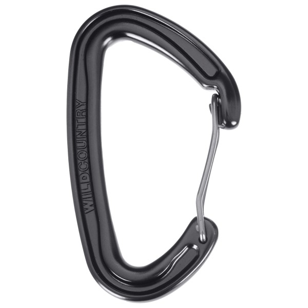 Wild Country - Wildwire - Schnappkarabiner Gr Single grau von Wild Country