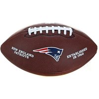 WILSON American Football NFL Lizenzball New England Patriots braun von Wilson