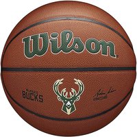 WILSON Basketball NBA Team Composite Milwaukee Bucks braun von Wilson