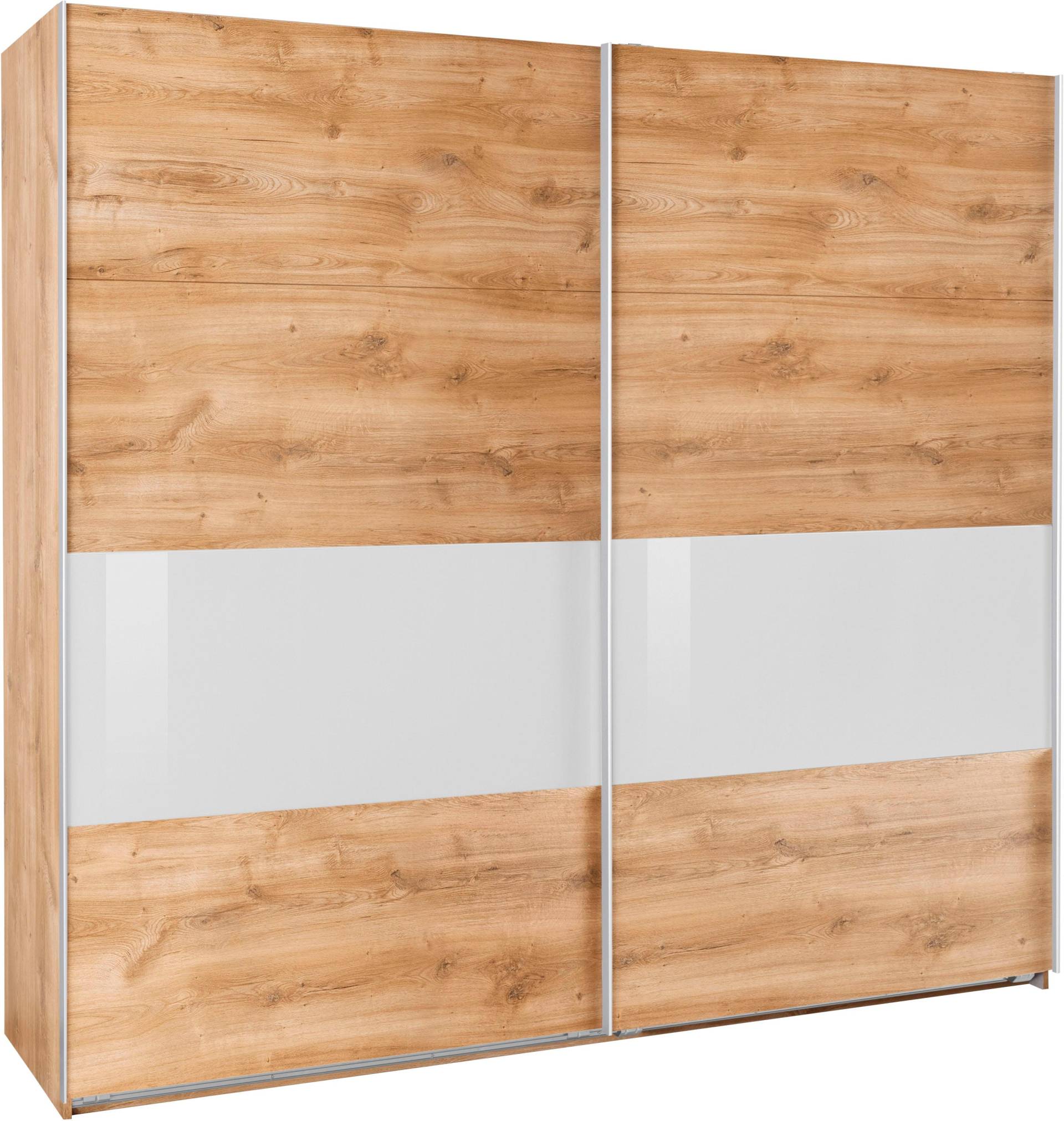 Wimex Schwebetürenschrank »Bramfeld TOPSELLER Kleiderschrank«, mit Glaselementen und zusätzlichen Einlegeböden Wimex Schwebetürenschrank »Bramfeld TOPSELLER Kleiderschrank«, mit Glaselementen und zusätzlichen Einlegeböden von Wimex