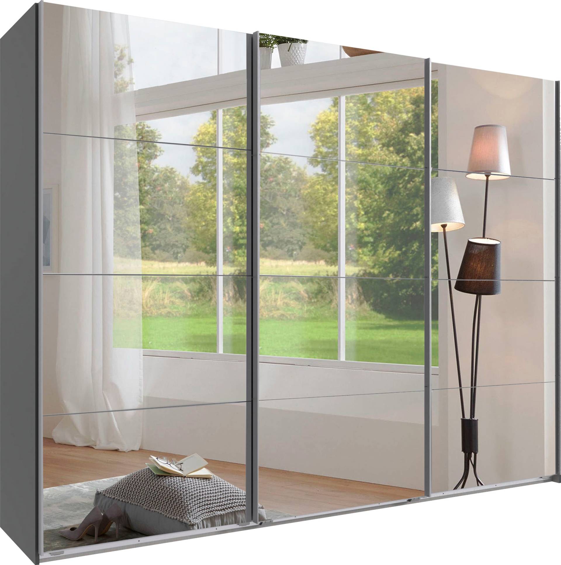 Wimex Schwebetürenschrank »England«, 3-türig, mit vollverspiegelter Schrankfront, in diversen Breiten Wimex Schwebetürenschrank »England«, 3-türig, mit vollverspiegelter Schrankfront, in diversen Breiten von Wimex