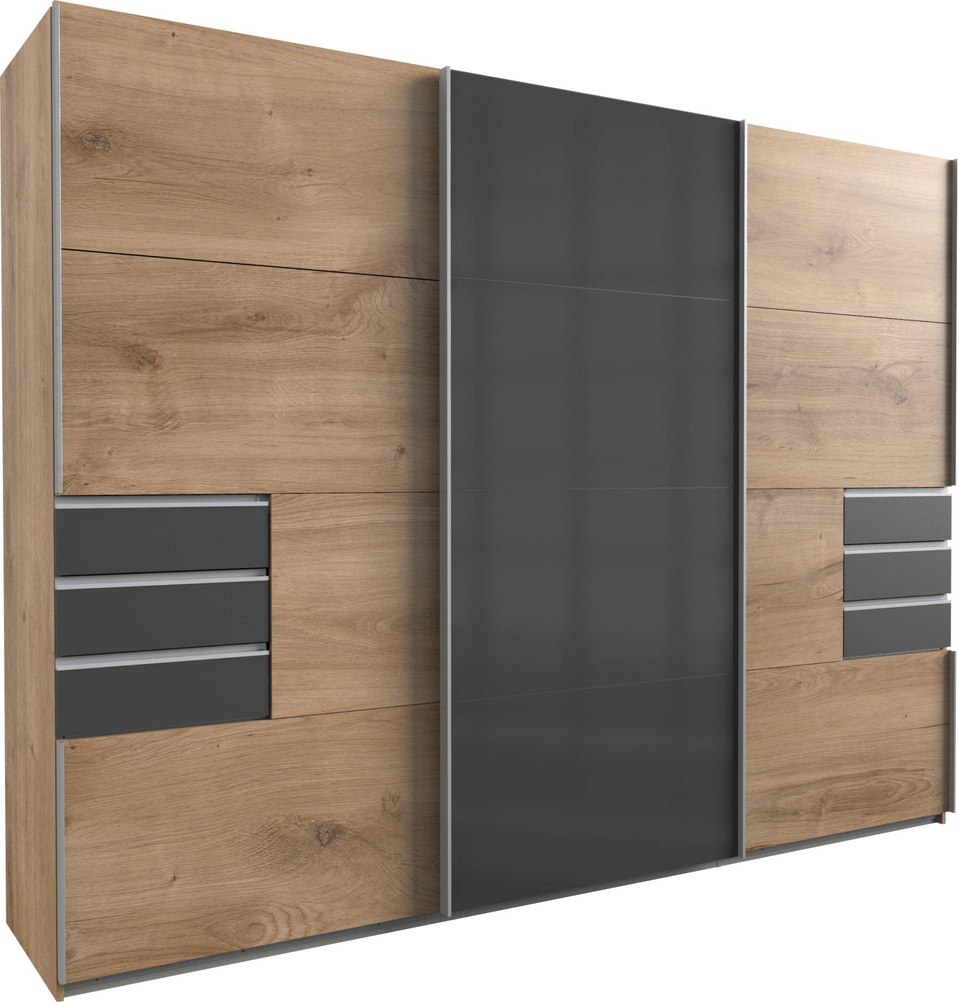 Wimex Schwebetürenschrank »Saigon Kleiderschrank«, mit Glaselementen, 3 Türen, 270cm breit Wimex Schwebetürenschrank »Saigon Kleiderschrank«, mit Glaselementen, 3 Türen, 270cm breit von Wimex