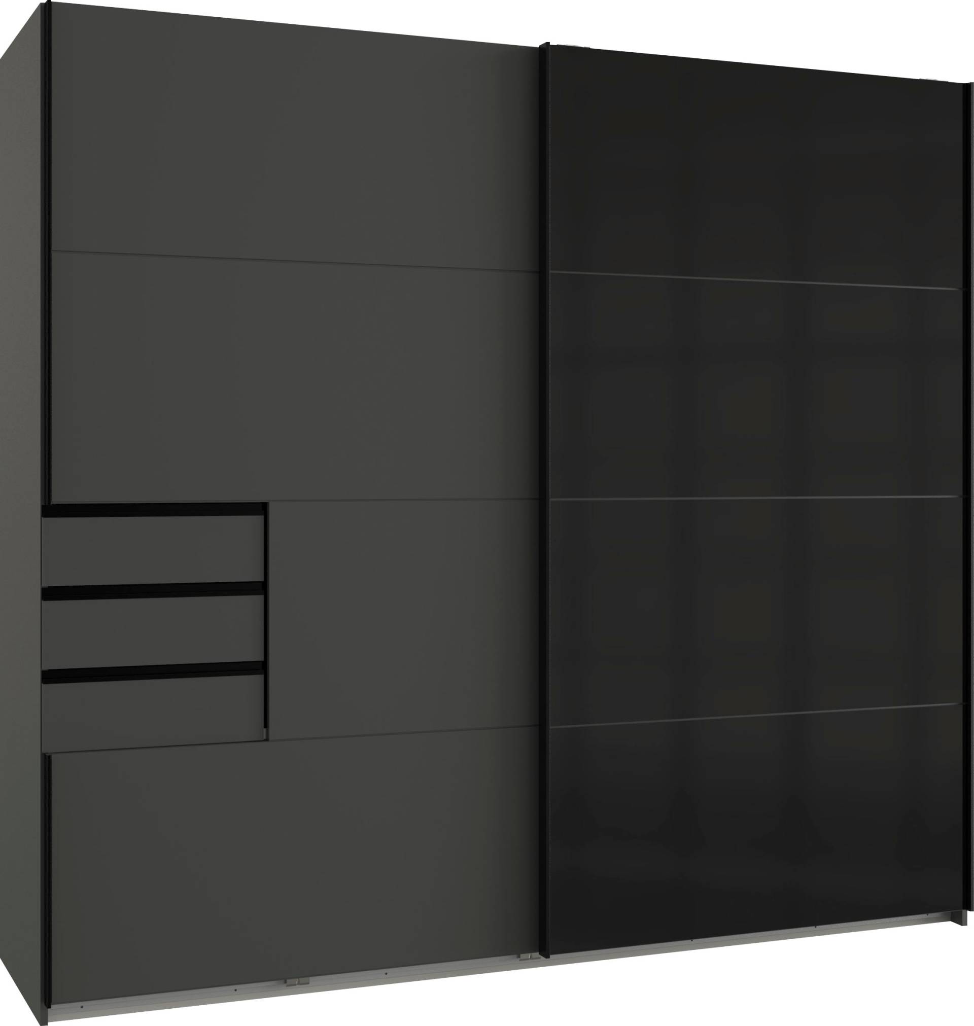 Wimex Schwebetürenschrank »Saigon«, mit Glaselementen, 2 Türen, 225cm breit Wimex Schwebetürenschrank »Saigon«, mit Glaselementen, 2 Türen, 225cm breit von Wimex
