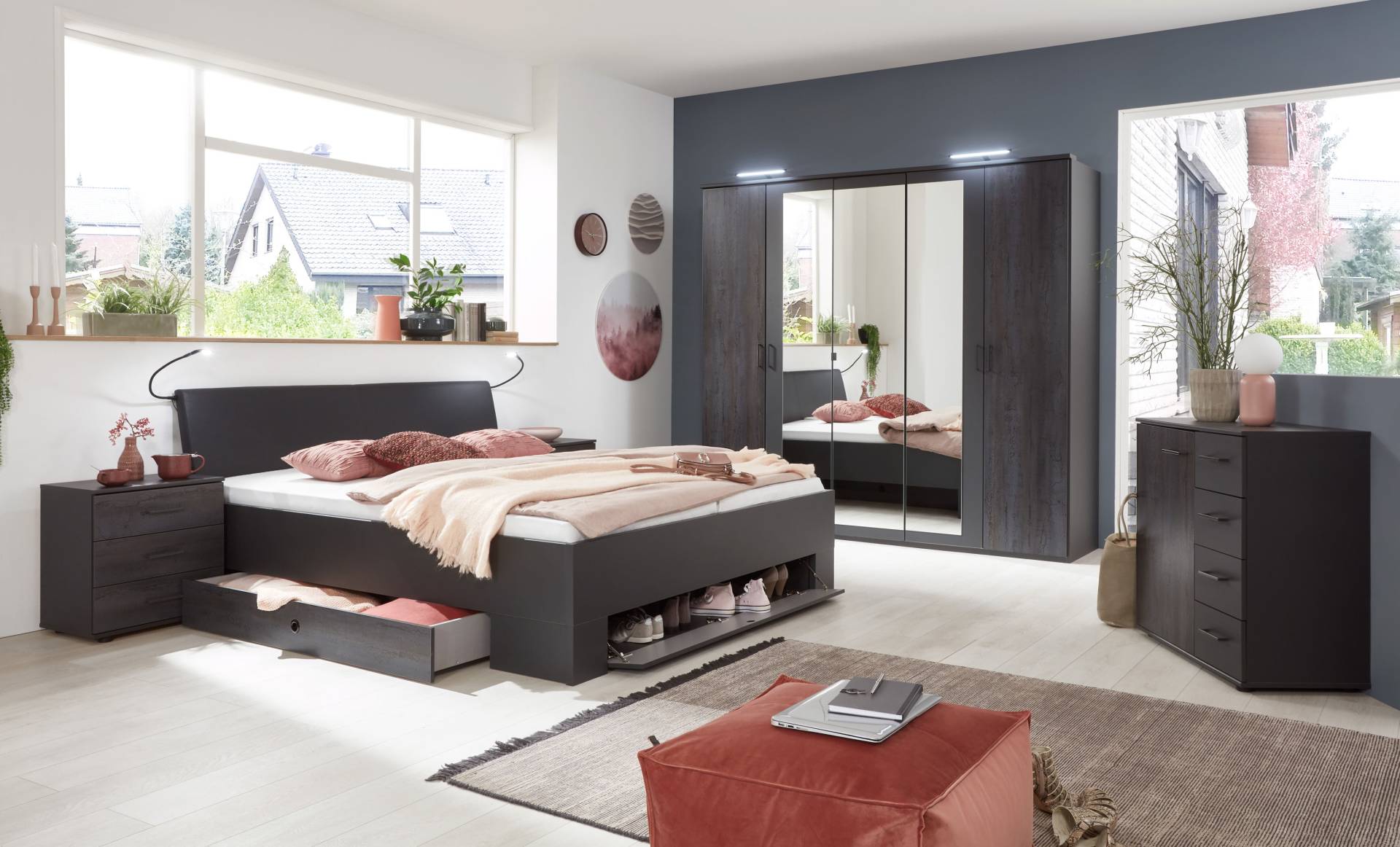 Wimex Stauraumbett »Kopenhagen«, mit Bettschubkästen und Stauraum im Fussteil Wimex Stauraumbett »Kopenhagen«, mit Bettschubkästen und Stauraum im Fussteil von Wimex