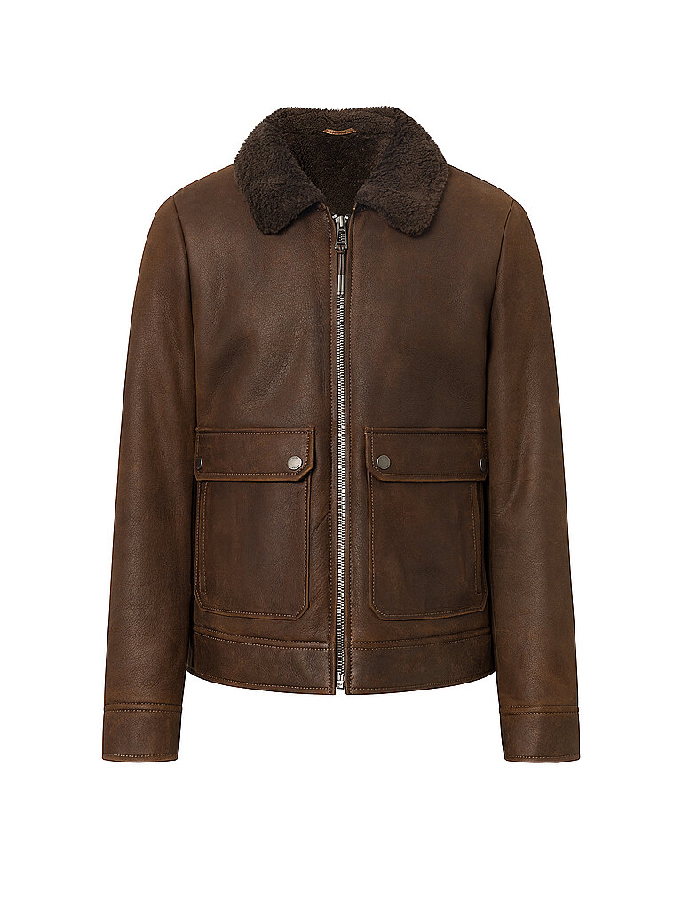 WINDSOR Lederjacke braun | 54 von Windsor