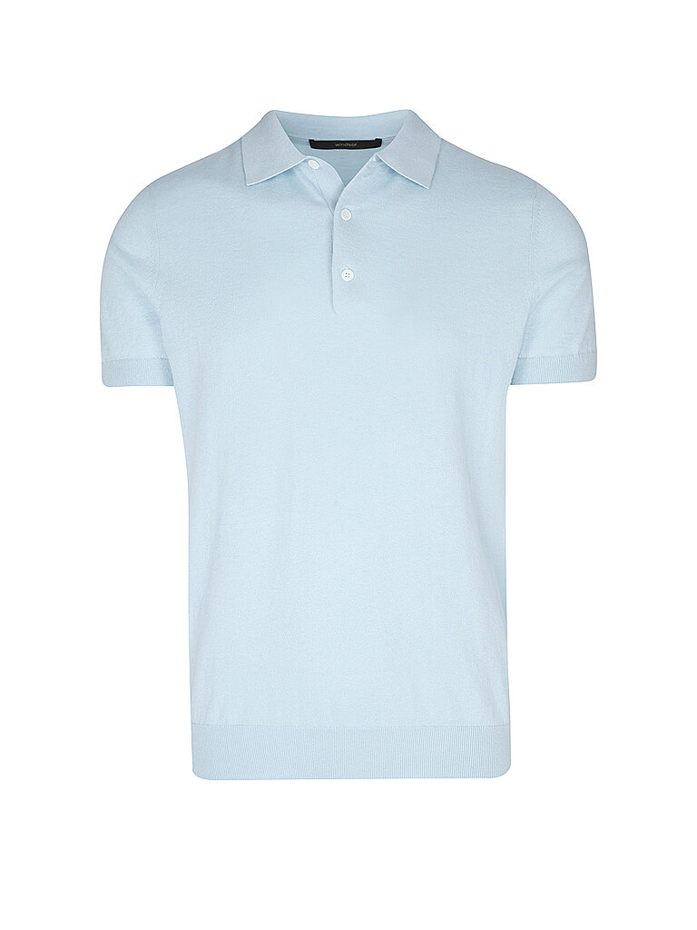 WINDSOR Poloshirt hellblau | L von Windsor