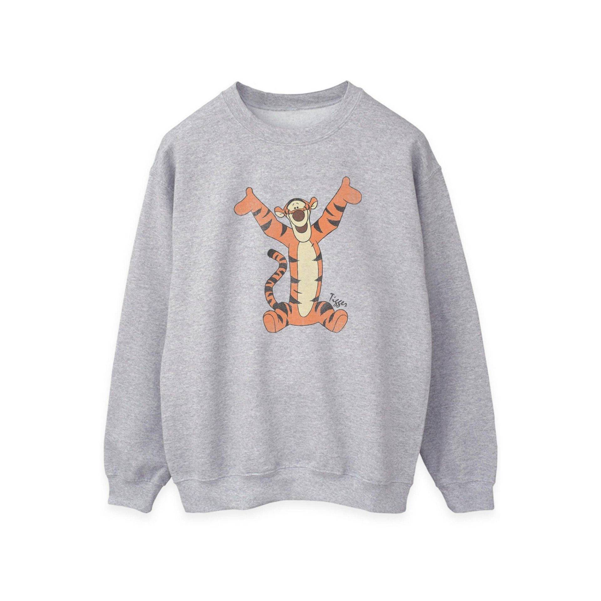 Classic Sweatshirt Damen Grau M von Winnie the Pooh