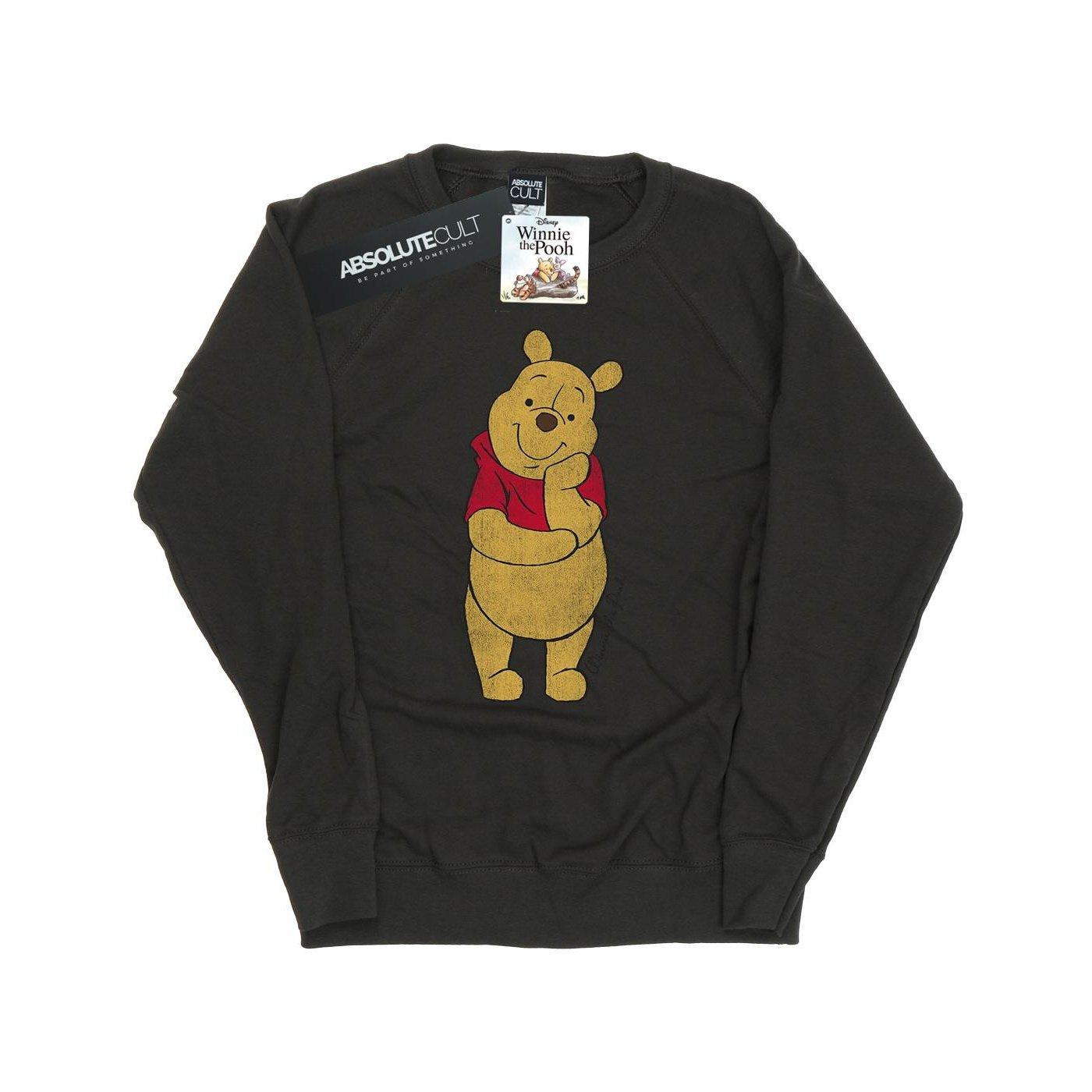 Winnie the Pooh - Classic Sweatshirt, für Damen, Taubengrau, Größe L von Winnie the Pooh