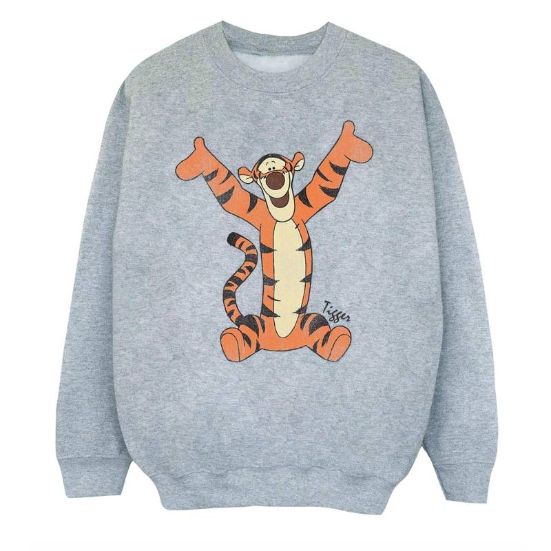 Winnie the Pooh - Classic Sweatshirt, 128, Grau von Winnie the Pooh