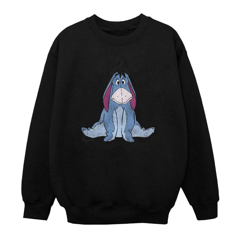 Classic Sweatshirt Mädchen Schwarz 116 von Winnie the Pooh