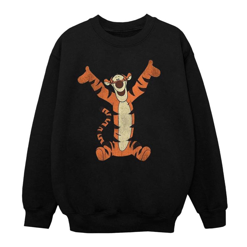 Classic Sweatshirt Mädchen Schwarz 116 von Winnie the Pooh