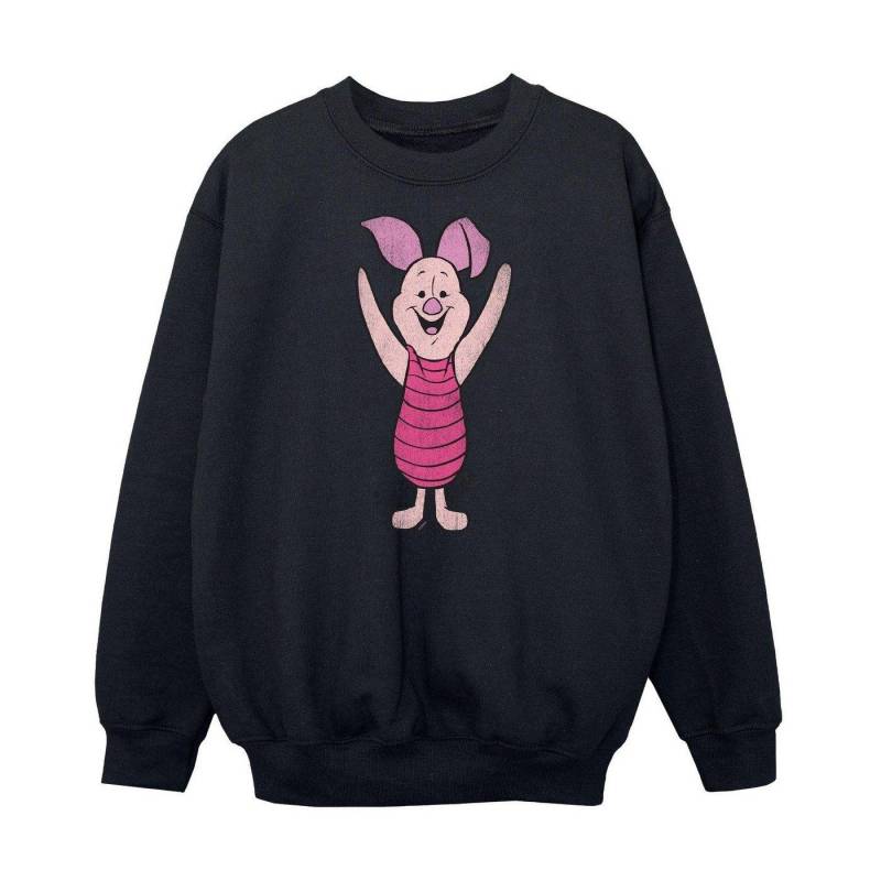 Classic Sweatshirt Mädchen Schwarz 140/146 von Winnie the Pooh