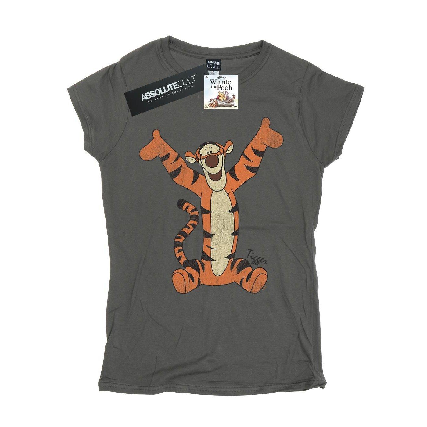 Winnie the Pooh - Classic TShirt, für Damen, Charcoal Black, Größe M von Winnie the Pooh