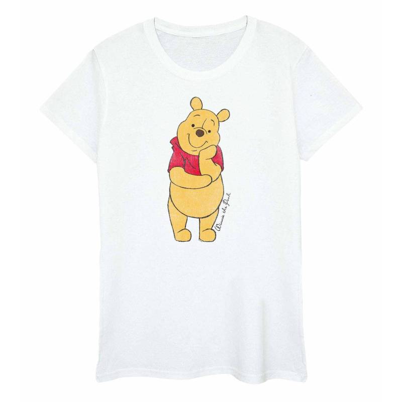 Classic Tshirt Jungen Weiss 116 von Winnie the Pooh