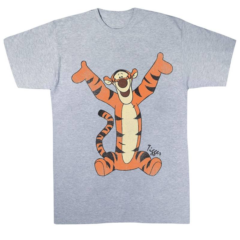 Classic Tshirt Mädchen Grau 140/146 von Winnie the Pooh