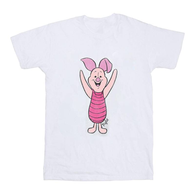 Classic Tshirt Mädchen Weiss 128 von Winnie the Pooh