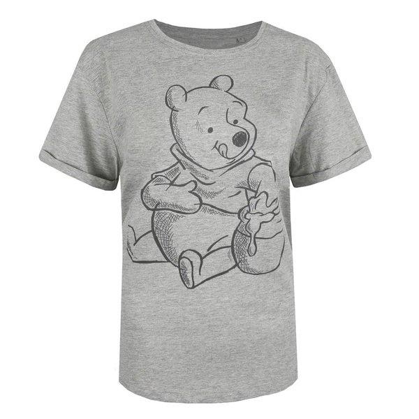 Tshirt Damen Grau L von Winnie the Pooh