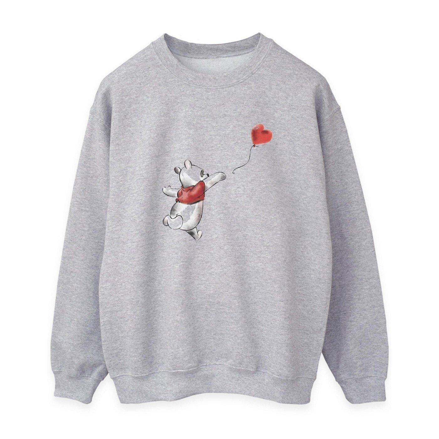 Winnie the Pooh - Sweatshirt, für Damen, Grau, Größe L von Winnie the Pooh