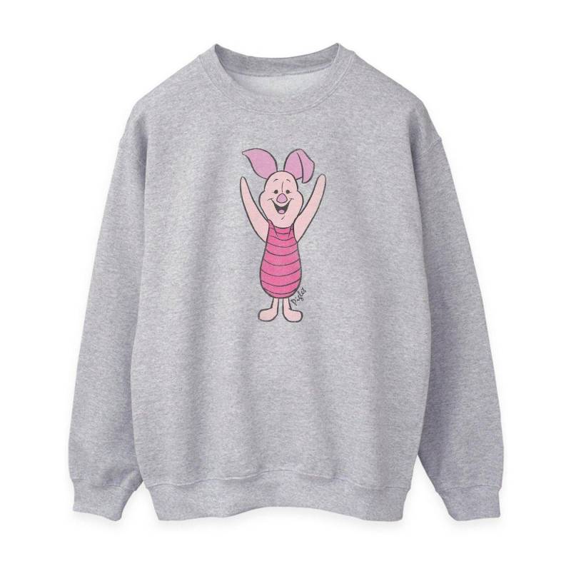 Winnie the Pooh - Sweatshirt, für Damen, Grau, Größe L von Winnie the Pooh