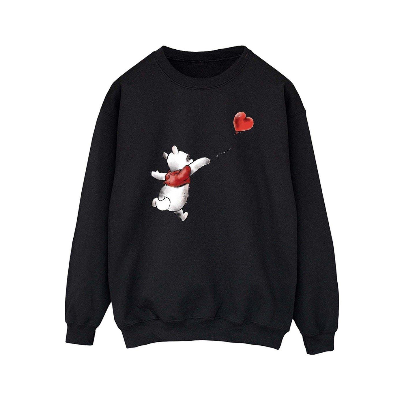 Sweatshirt Damen Schwarz M von Winnie the Pooh