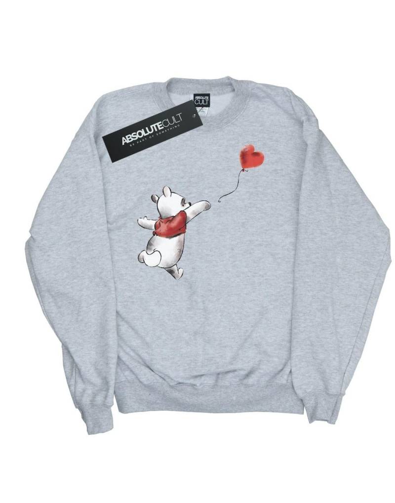 Sweatshirt Herren Grau L von Winnie the Pooh